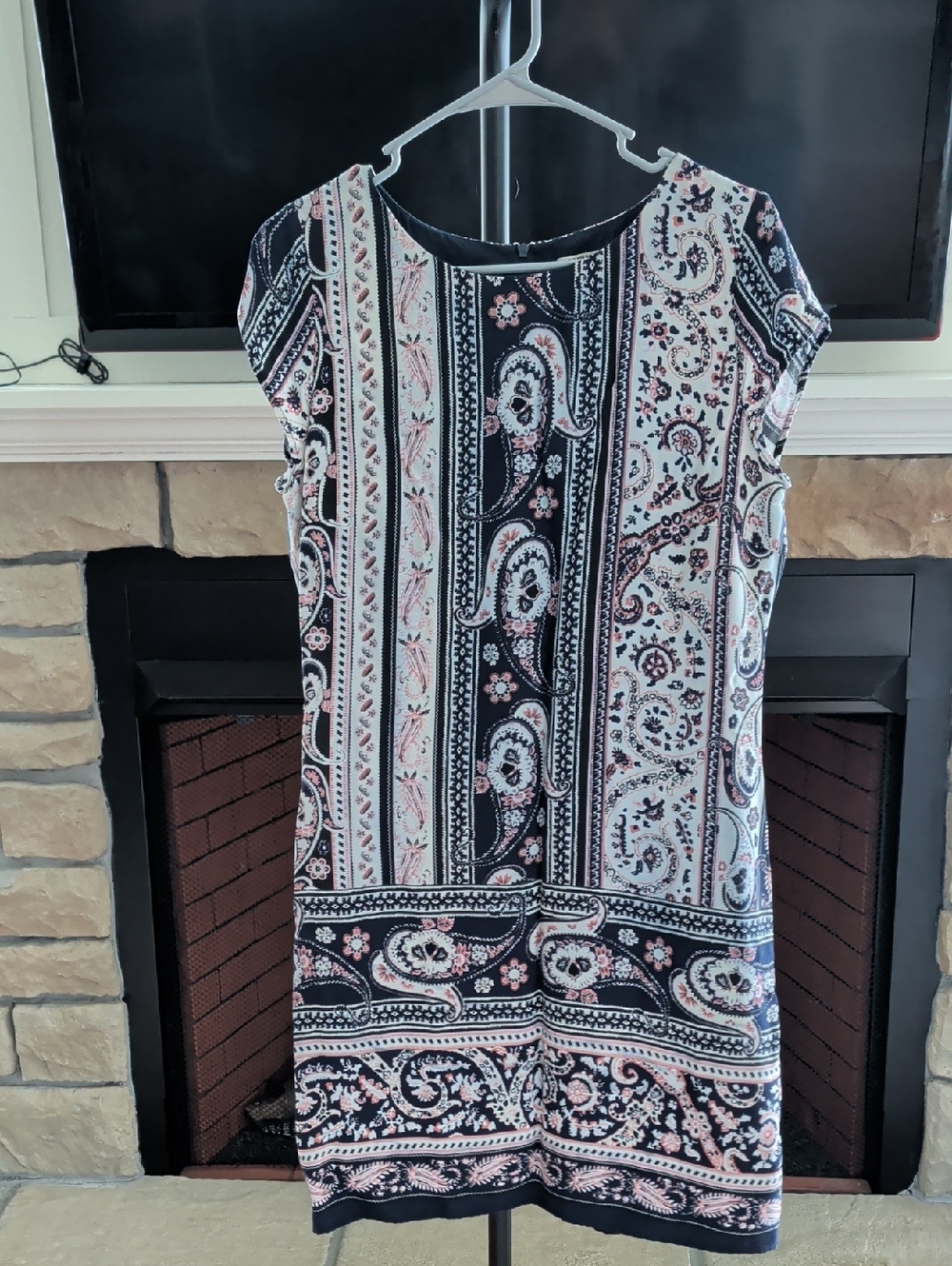 Atællier Paisley Shift Dress